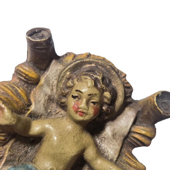 Vintage Baby Jesus Manger Nativity Figurine Christmas Decoration Figure - Picture 16 of 16